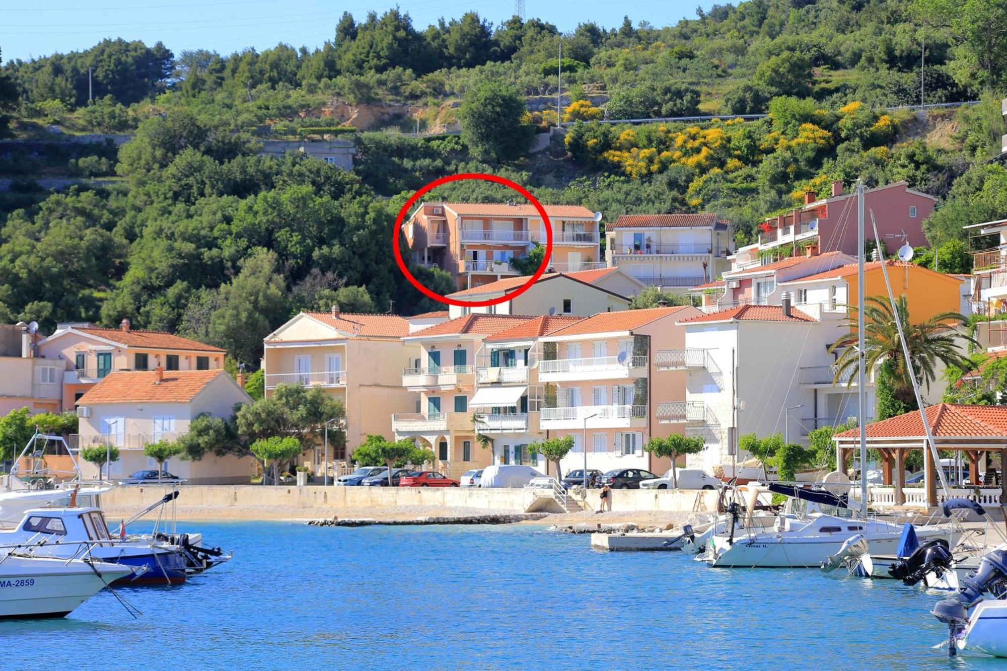 Apartments By The Sea Podgora, Makarska - 2593 מראה חיצוני תמונה